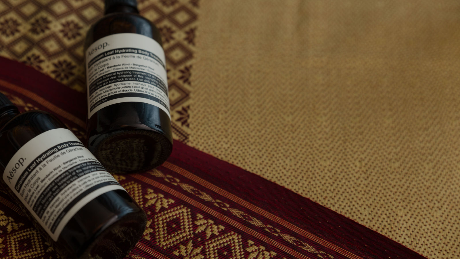 厳選したアメニティ